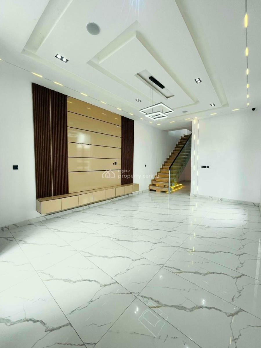 Exquisitely Carved 4 Bed Semi-detached Home with Bq, Ikota, Lekki, Lagos, House for Sale