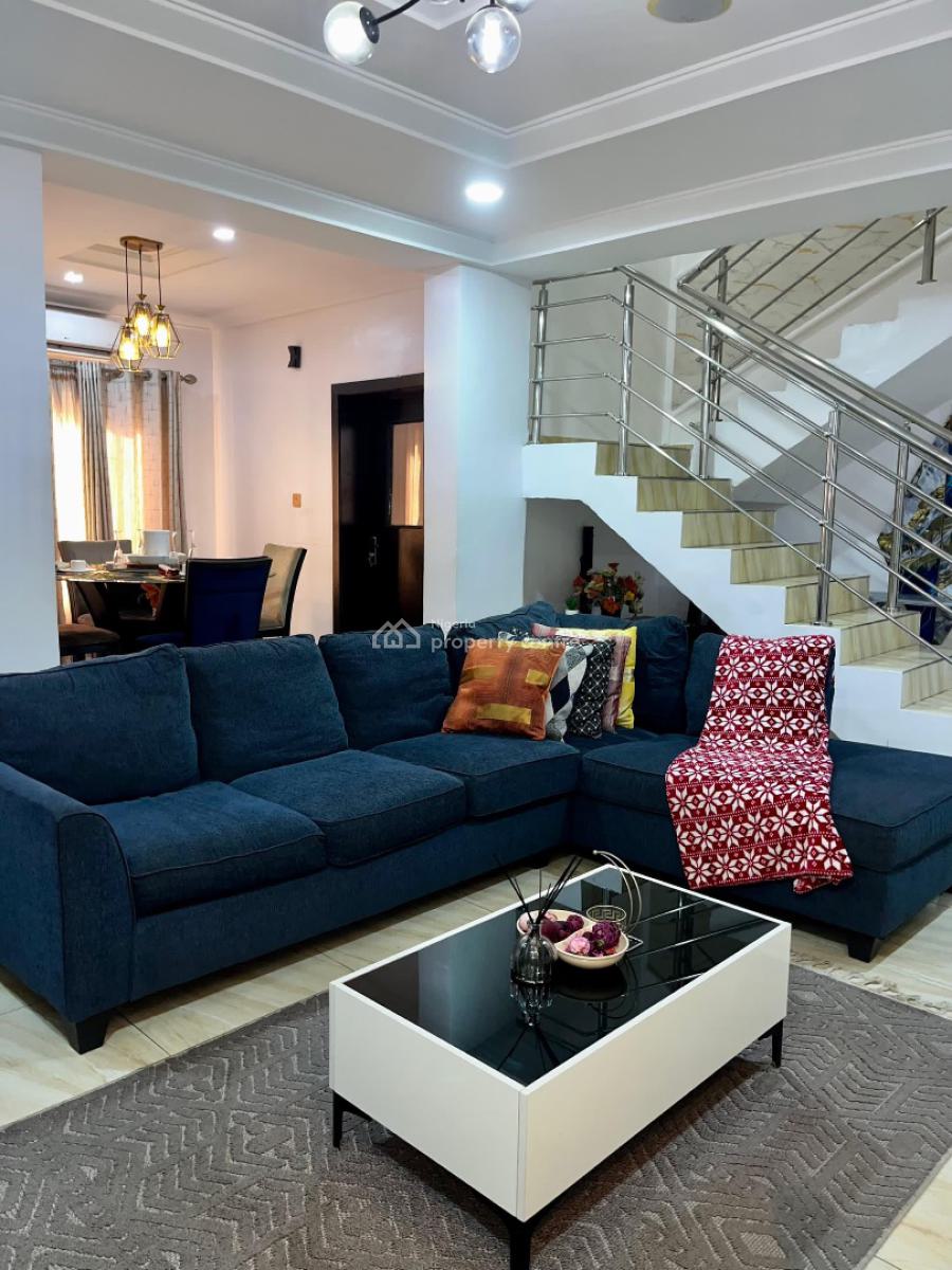 Premium 5-bedroom Ensuite Residence + Game Lounge & Backup Power, Lekki Phase 1, Lekki, Lagos, Flat / Apartment Short Let