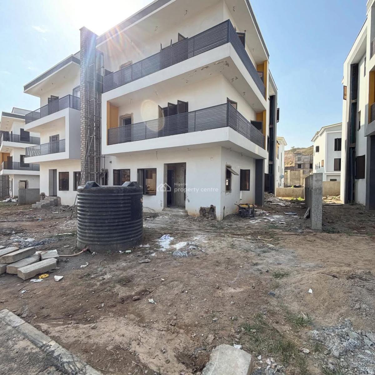 Elegant 5 Bedroom Semi Detached Duplex 1 Room Bq(delivered Finished), Katampe, Abuja, Detached Duplex for Sale