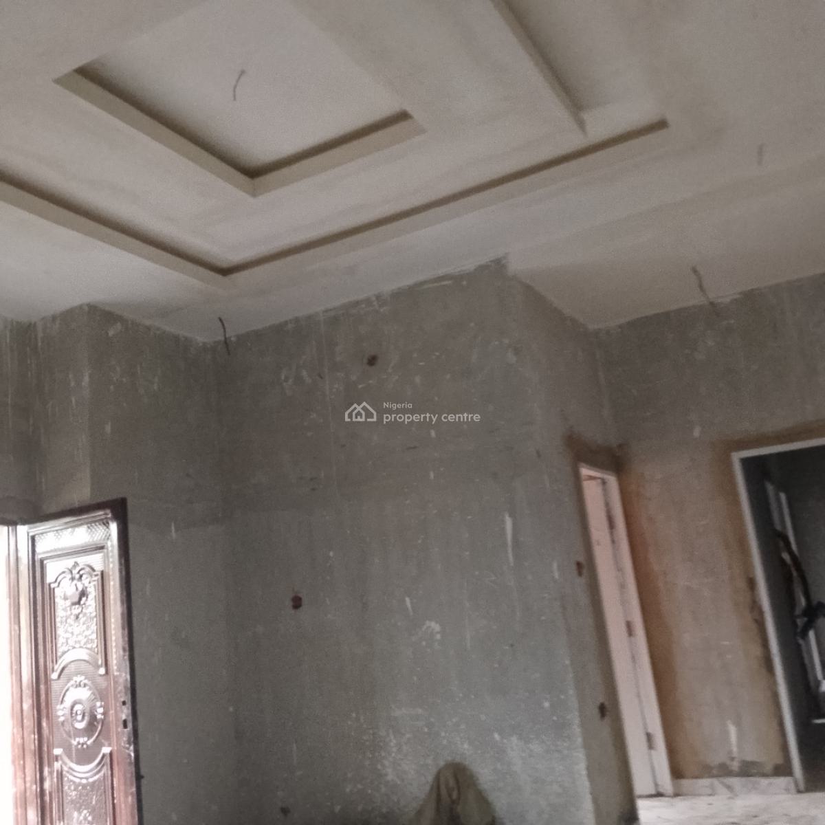 Newly Built 2 Bedroom Flat, Off Bokku Mart Opposite Grandmate, Ago Palace, Isolo, Lagos, Flat / Apartment for Rent