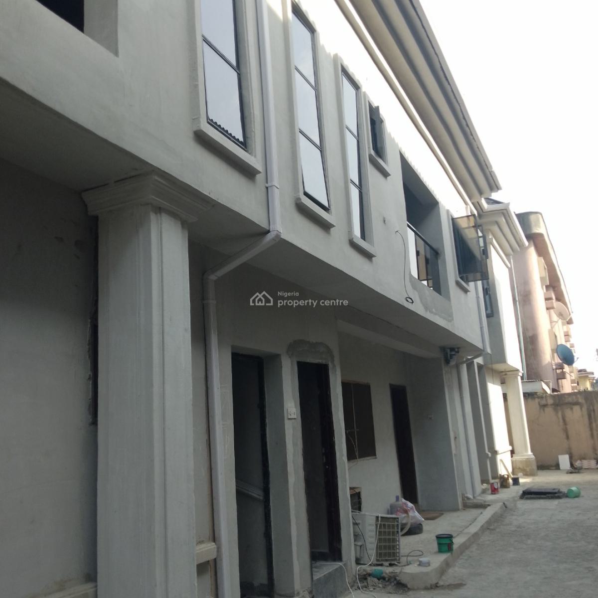 Newly Built 2 Bedrooms Flat, Off Bokku Mart, Opposite Grandmate, Ago Palace, Isolo, Lagos, Flat / Apartment for Rent