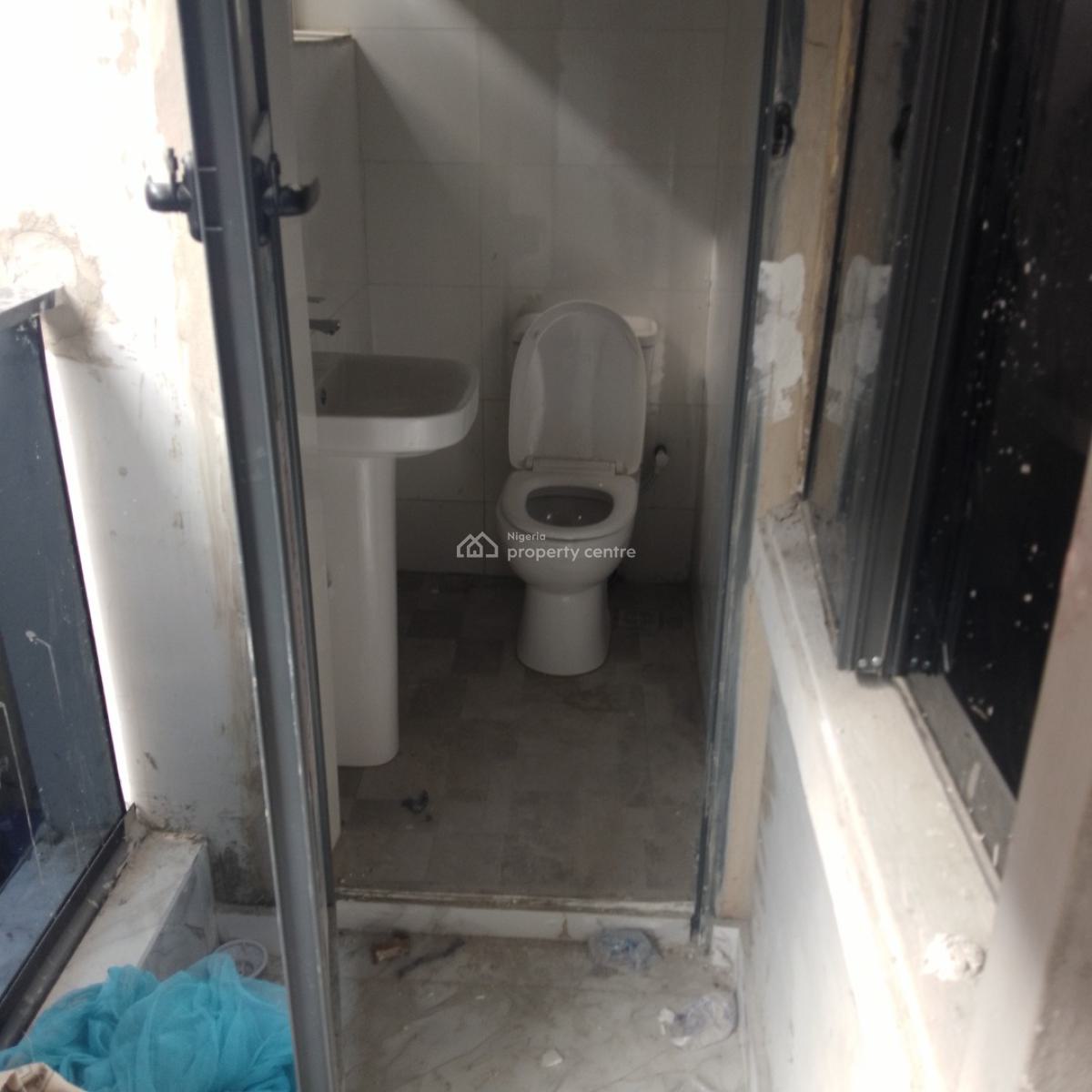 Newly Built 2 Bedrooms Flat, Off Bokku Mart, Opposite Grandmate, Ago Palace, Isolo, Lagos, Flat / Apartment for Rent