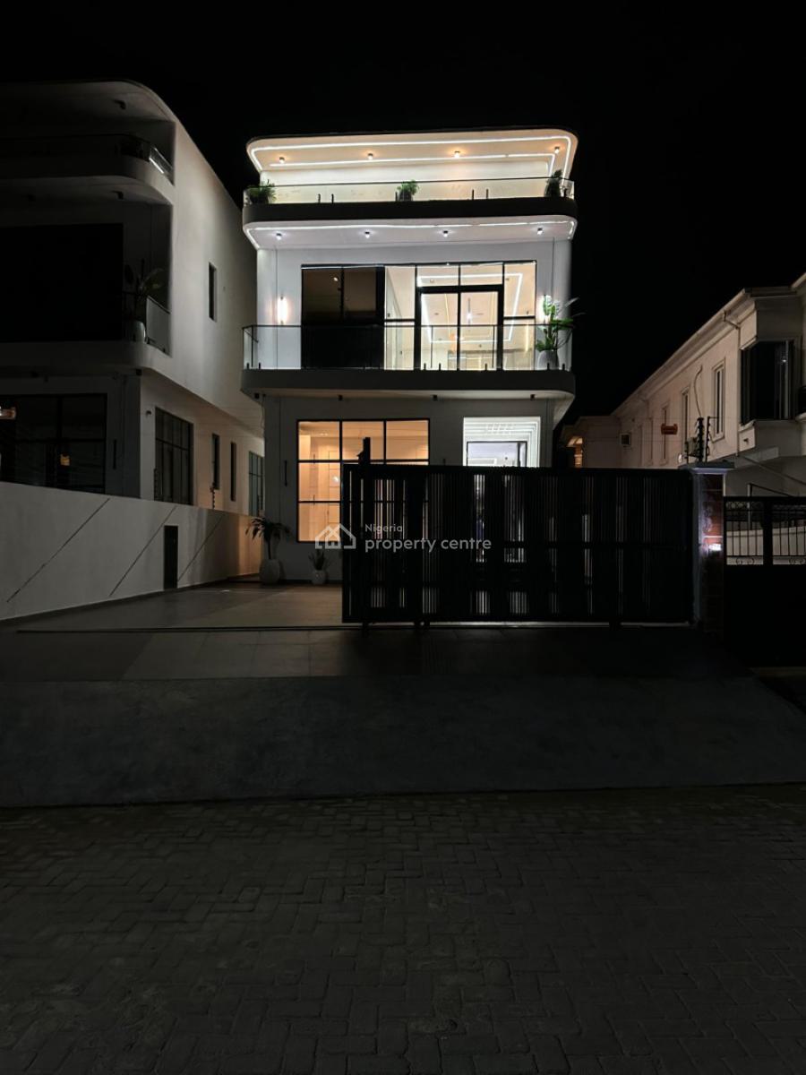 Luxury 5bedroom Fully Detached Duplex, Chevron, Toll Gate, Lekki Phase 2, Lekki, Lagos, House for Sale