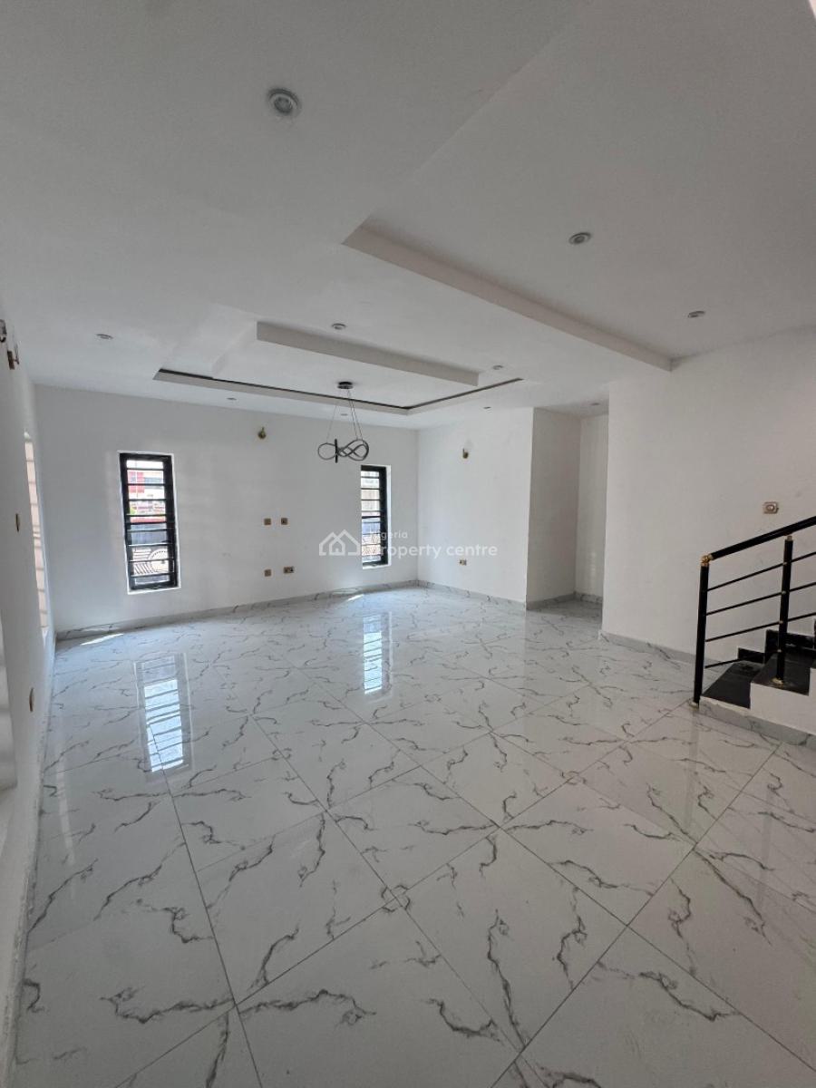 Beautiful 3 Bedroom Terrace Duplex with Bq, Chevron Toll Gate, Lekki, Lagos, Terraced Duplex for Rent