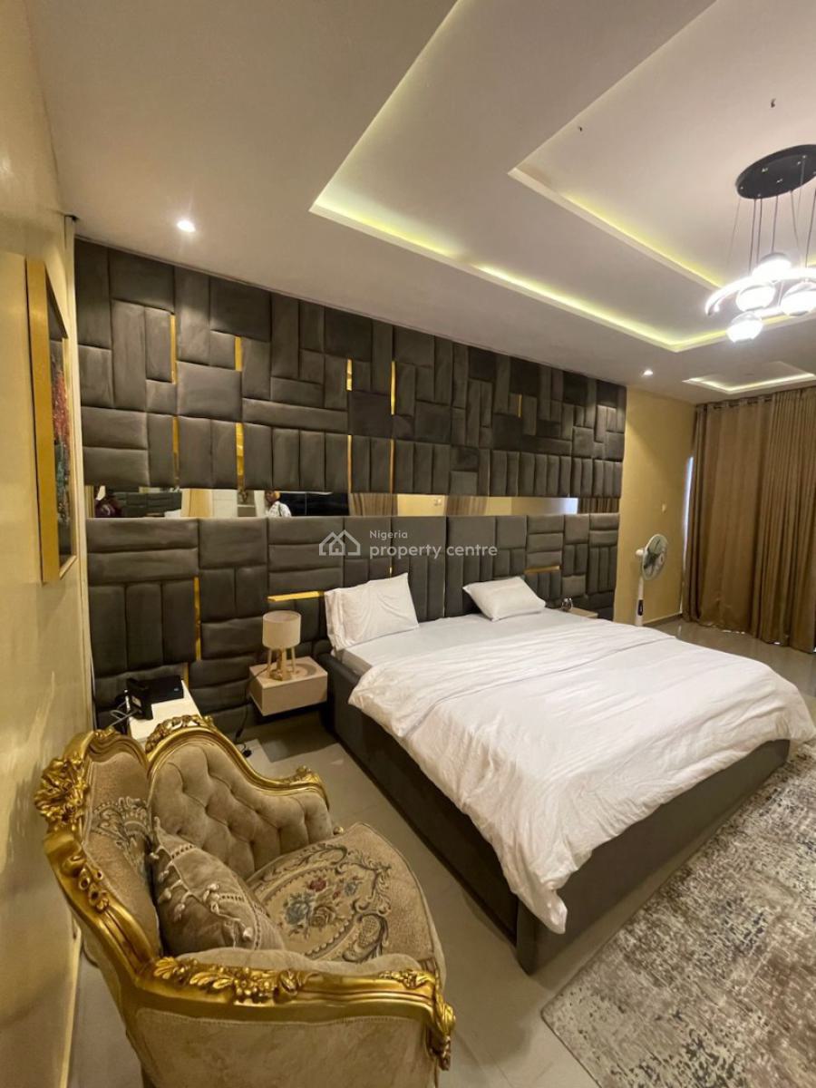 Luxury 4 Bedroom Terrace Duplex, Off Nike Art Gallery, Ikate, Lekki, Lagos, Terraced Duplex Short Let