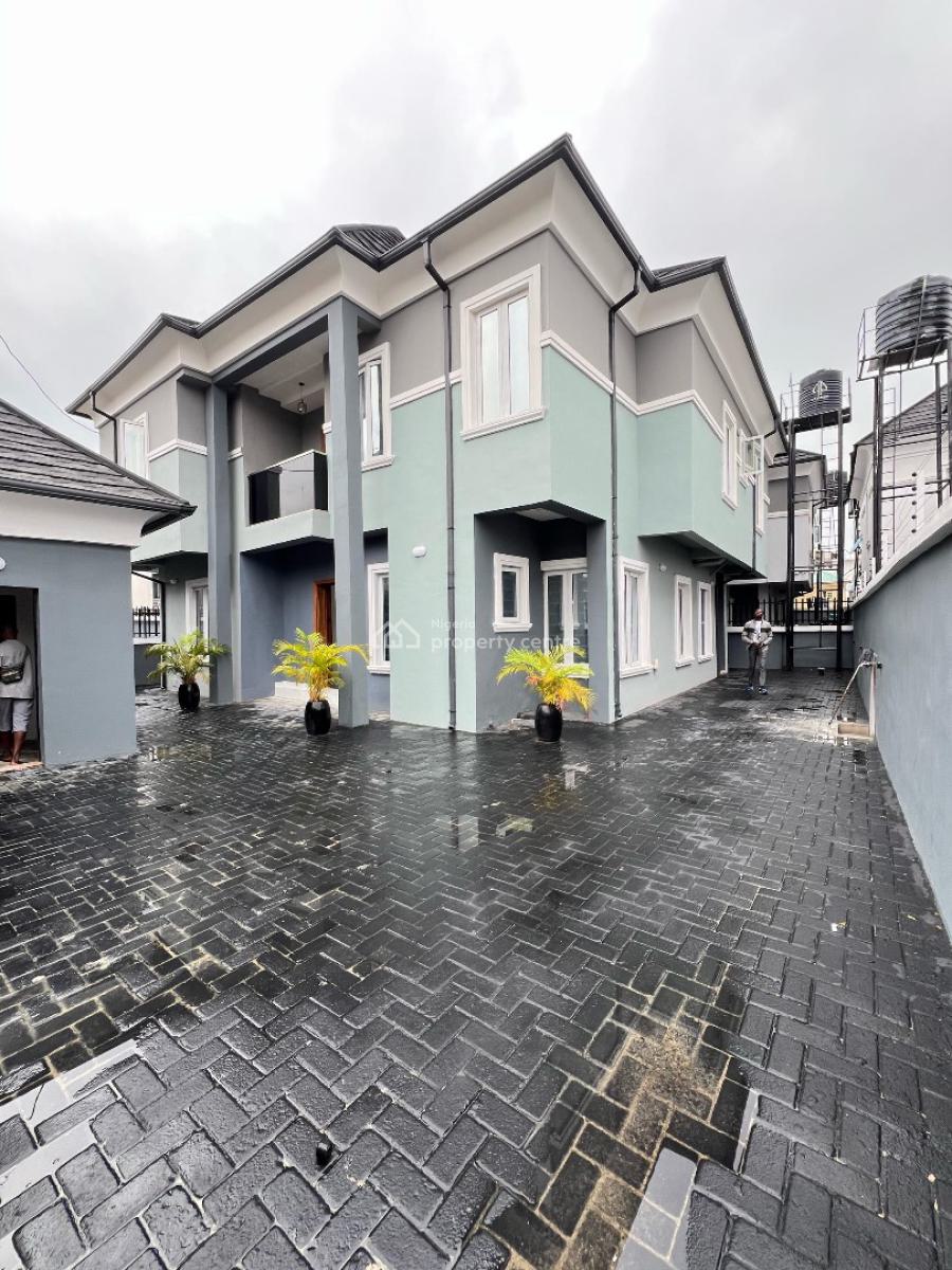 Spacious 5 Bedroom Detaced Duplex with Bq in a Serene Environment, Ikate Elegushi, Lekki, Lagos, Detached Duplex for Sale