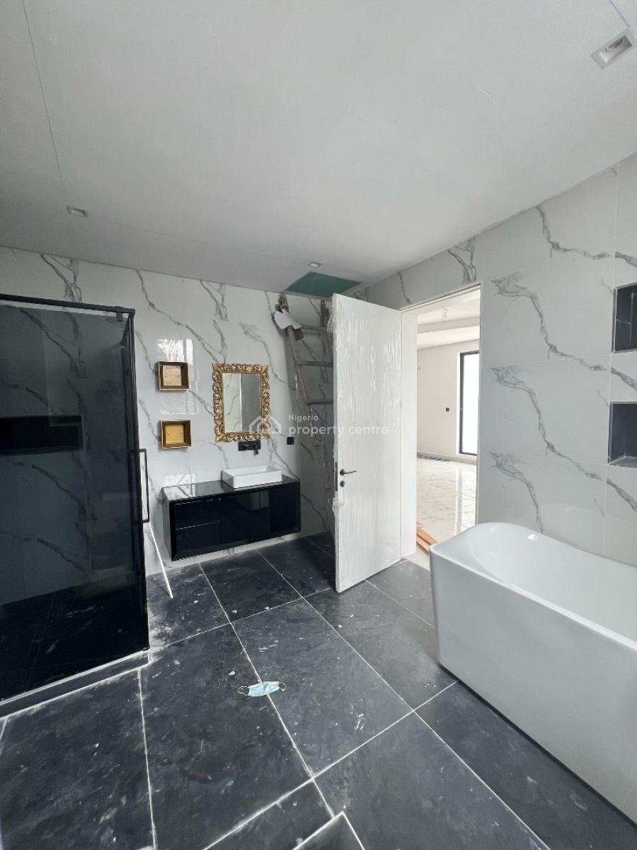 5 Bedroom Semi Detached with Pool, Cinema, Gym, Bq and a Rooftop, Ikate Elegushi, Lekki, Lagos, Semi-detached Duplex for Sale