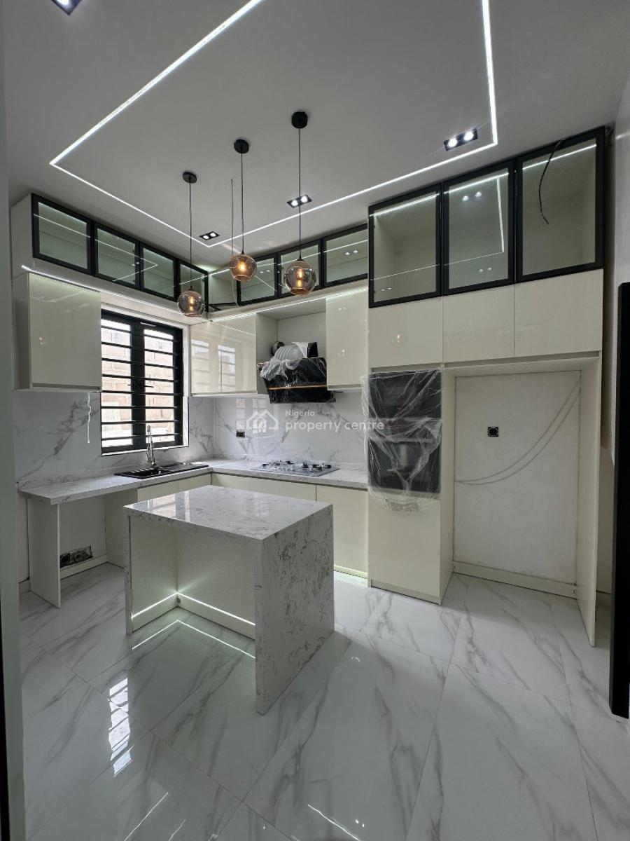 Exquisite Luxury Spacious 4 Bedroom Semi-detached Duplex with Bq, Ajah, Lekki, Lagos, Semi-detached Duplex for Sale