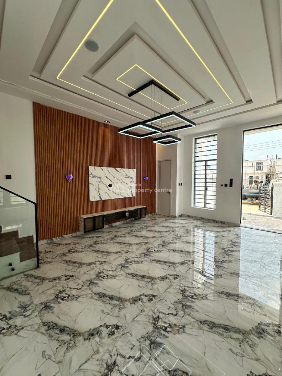 Exquisite Luxury Spacious 4 Bedroom Semi-detached Duplex with Bq, Ajah, Lekki, Lagos, Semi-detached Duplex for Sale