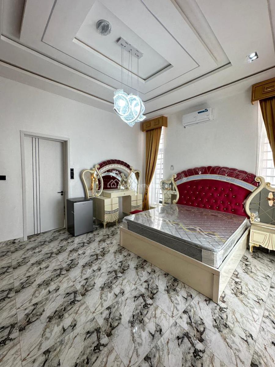 Fully Furnished Luxury Spacious 4 Bedroom Semi-detached Duplex with Bq, Ajah, Lagos, Semi-detached Duplex for Sale