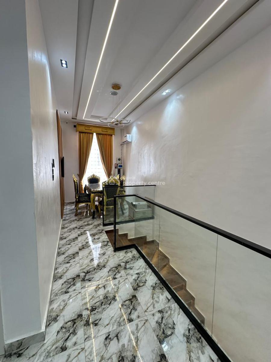 Fully Furnished Luxury Spacious 4 Bedroom Semi-detached Duplex with Bq, Ajah, Lagos, Semi-detached Duplex for Sale