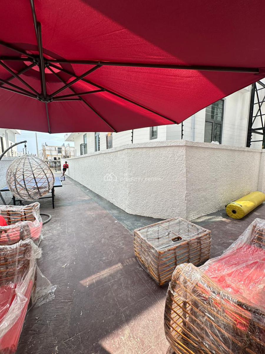 Fully Furnished Luxury Spacious 4 Bedroom Semi-detached Duplex with Bq, Ajah, Lagos, Semi-detached Duplex for Sale