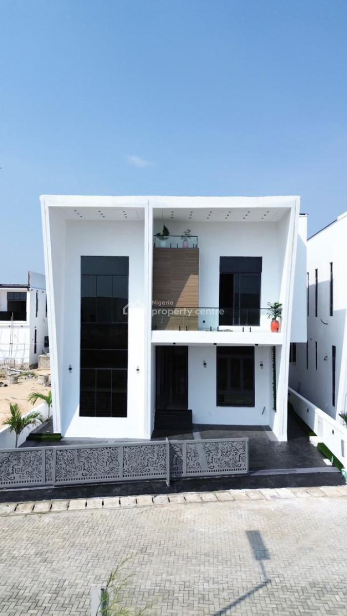 5 Bedroom Fully Detached Duplex with a Bq, Chevron, Lekki, Lagos, Detached Duplex for Sale