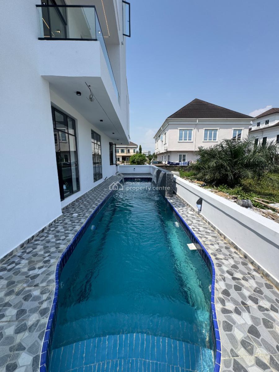Luxury 5 Bedroom Detached Duplex on Over 700sqm, Swimming Pool, Features Spacious En-suite Rooms, Rooftop Terrace, Cinema, Vgc, Lekki, Lagos, Detached Duplex for Sale