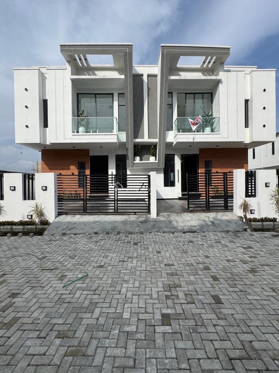Newly Built 4 Bedroom Semi-detached Duplex with a Bq, Ajah Lagos, Ajah, Lagos, Semi-detached Duplex for Sale