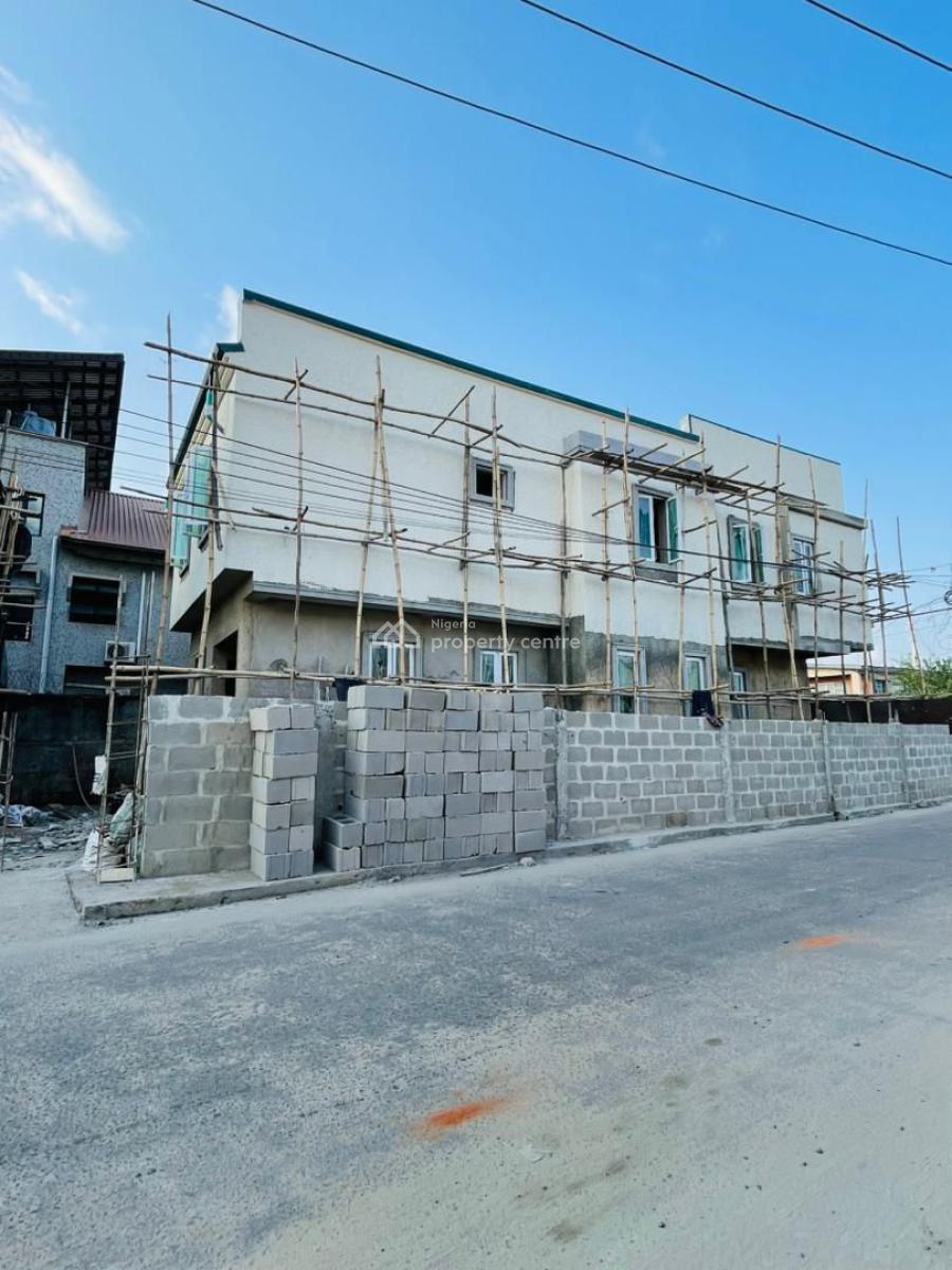 Nicely Built 3 Bedroom Detached Duplex Plus Bq (offplan), Gbagada, Lagos, Detached Duplex for Sale
