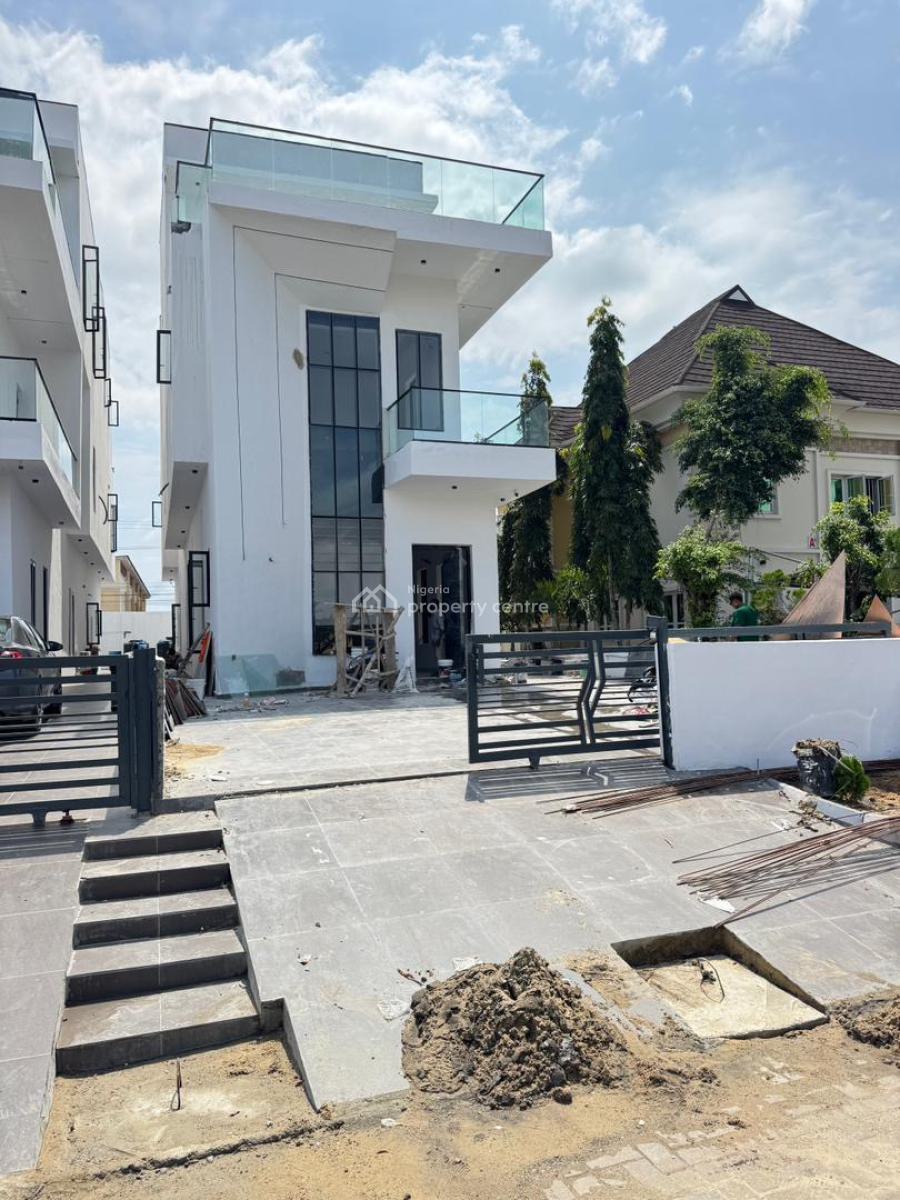 Magnificent 5 Bedroom Fully Detached Duplex with a Private Cinema Pool, Orchid Road Lekki Lagos, Lekki, Lagos, Detached Duplex for Sale