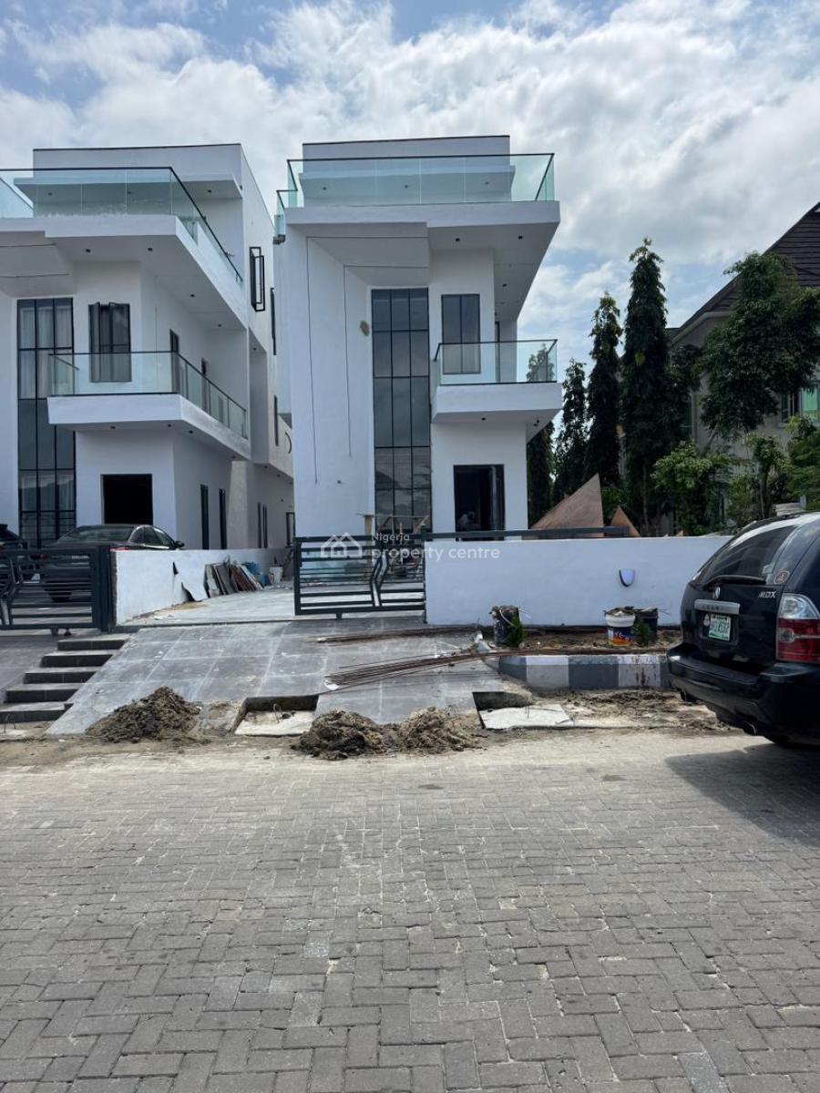 Magnificent 5 Bedroom Fully Detached Duplex with a Private Cinema Pool, Orchid Road Lekki Lagos, Lekki, Lagos, Detached Duplex for Sale