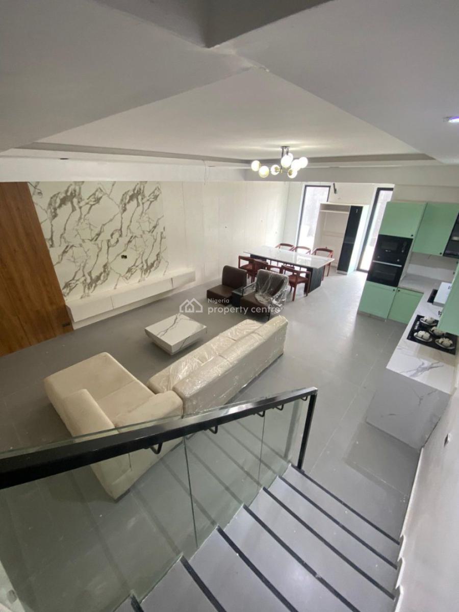 Newly Built & Partially Furnished 2 Bedroom Maisonette with Bq, Ikoyi, Lagos, Flat / Apartment for Rent