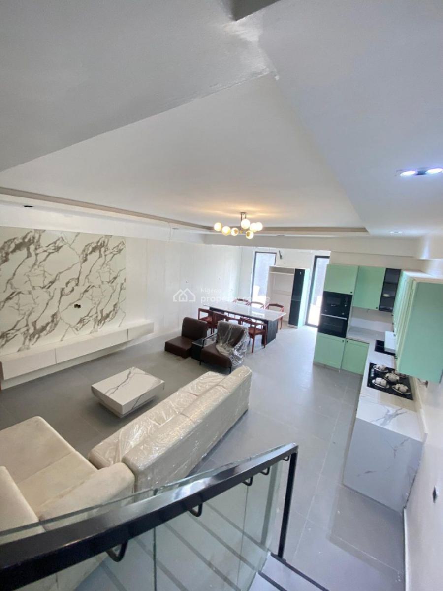 Newly Built & Partially Furnished 2 Bedroom Maisonette with Bq, Ikoyi, Lagos, Flat / Apartment for Rent