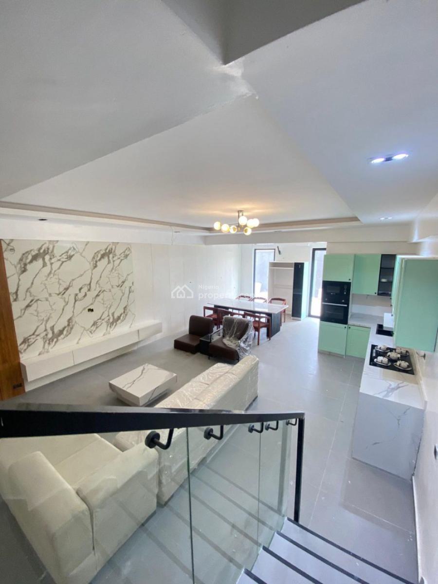 Newly Built & Partially Furnished 2 Bedroom Maisonette with Bq, Ikoyi, Lagos, Flat / Apartment for Rent