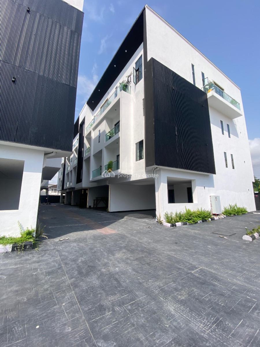 4 Bedroom Terrace Duplex with Bq, Gym, Swimming Pool, Ikate, Lekki, Lagos, Terraced Duplex for Sale