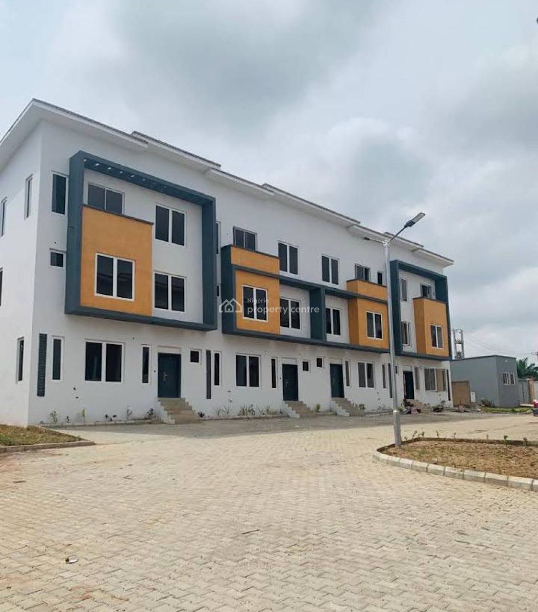 Newly Developed Estate with 40 Units of 4-bedroom Terraced Houses, Near Grammar School, Ojodu Berger, Ojodu, Lagos, Terraced Duplex for Sale