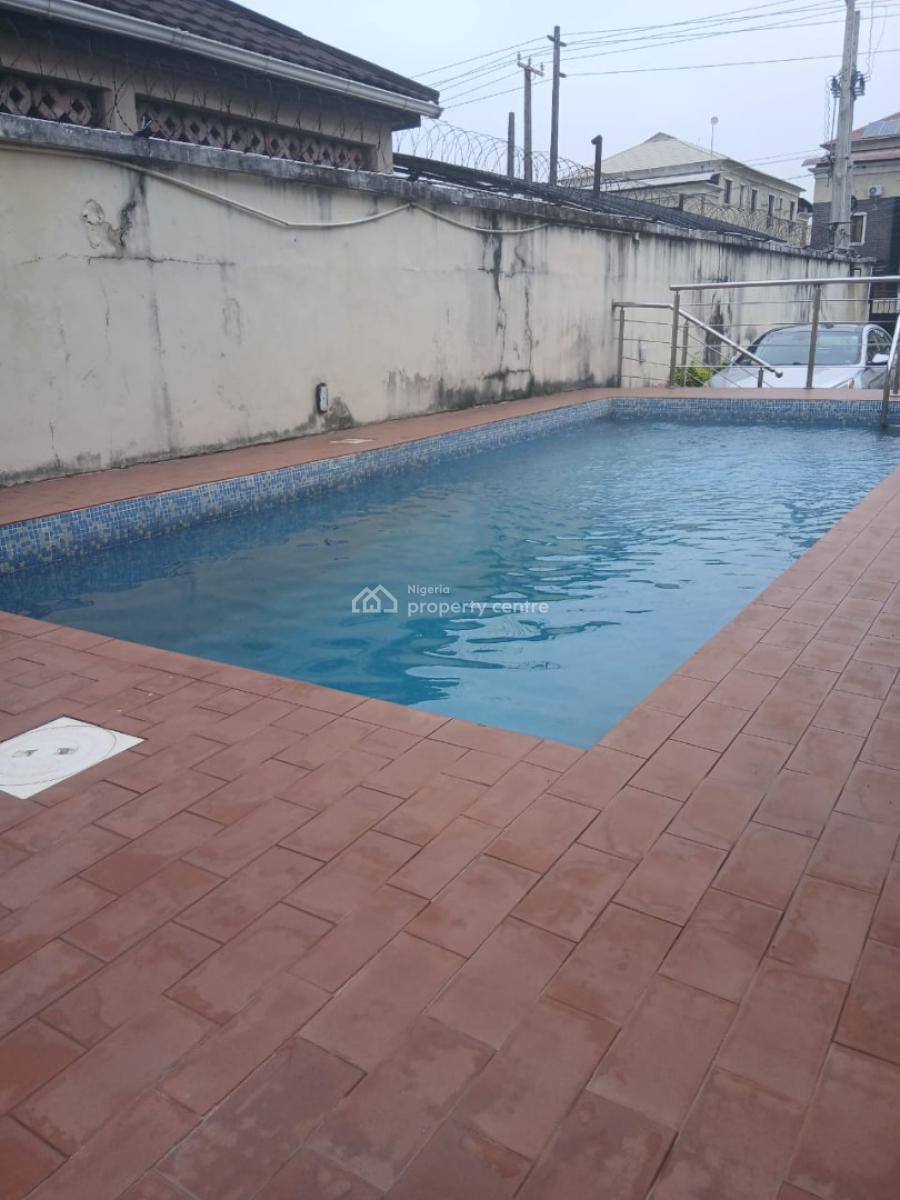 Properly Renovated 2 Units of 1 Bedroom Flats + Swimming Pool, Lekki Phase 1, Lekki, Lagos, Mini Flat (room and Parlour) for Rent