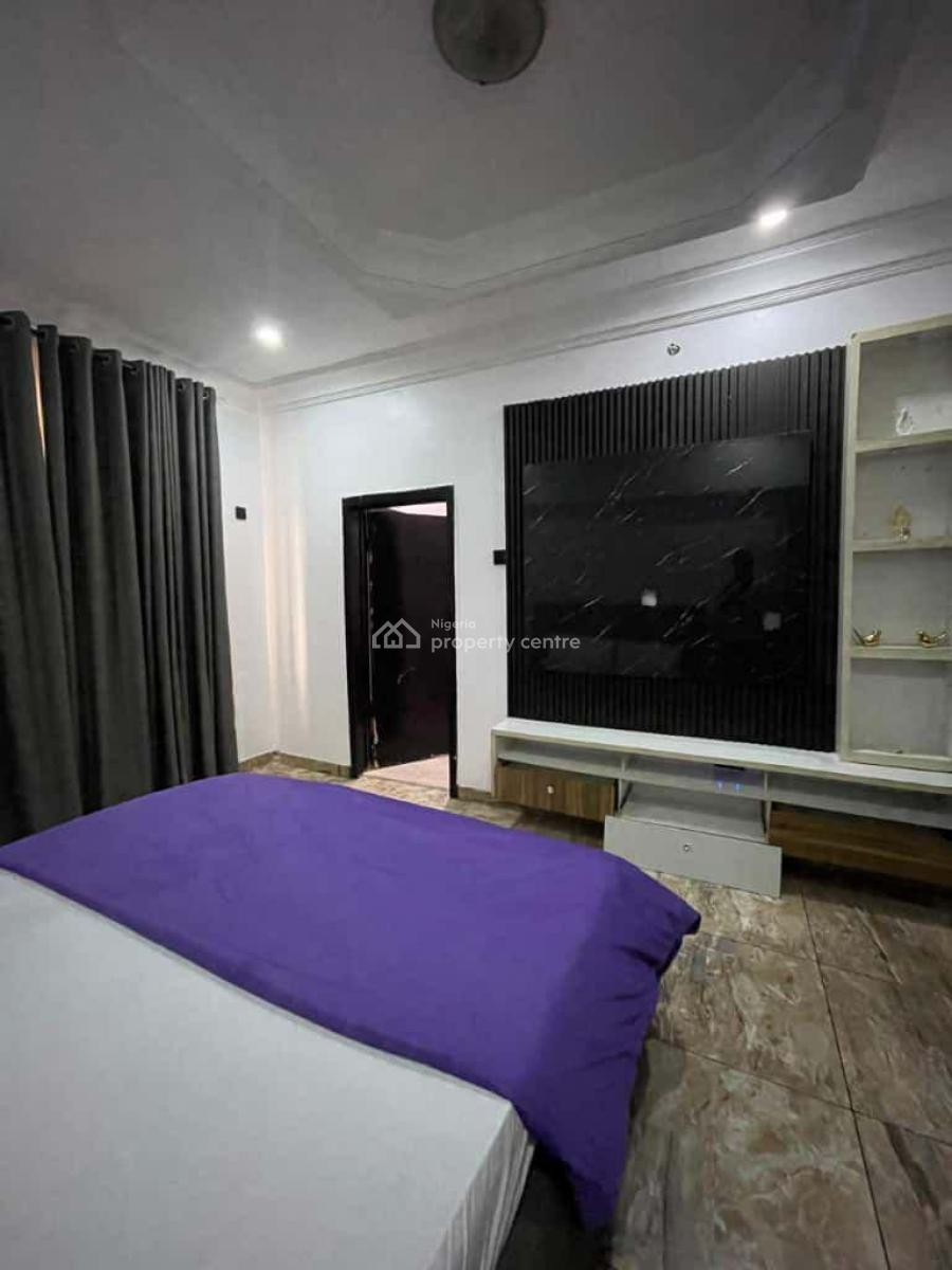 Fully Furnished Standard Mini Flat Apartment Available., Canal West Estate, Osapa London., Osapa, Lekki, Lagos, Mini Flat (room and Parlour) for Rent