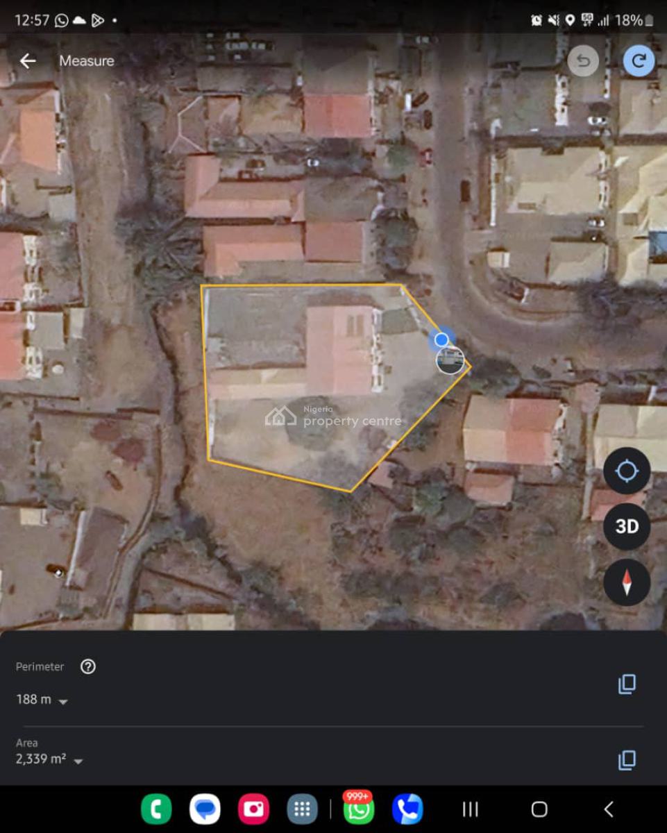 Detached Duplex (previously Used As a School) Sitting on 2,100 Sqm, Gwarinpa, Abuja, Commercial Property for Sale