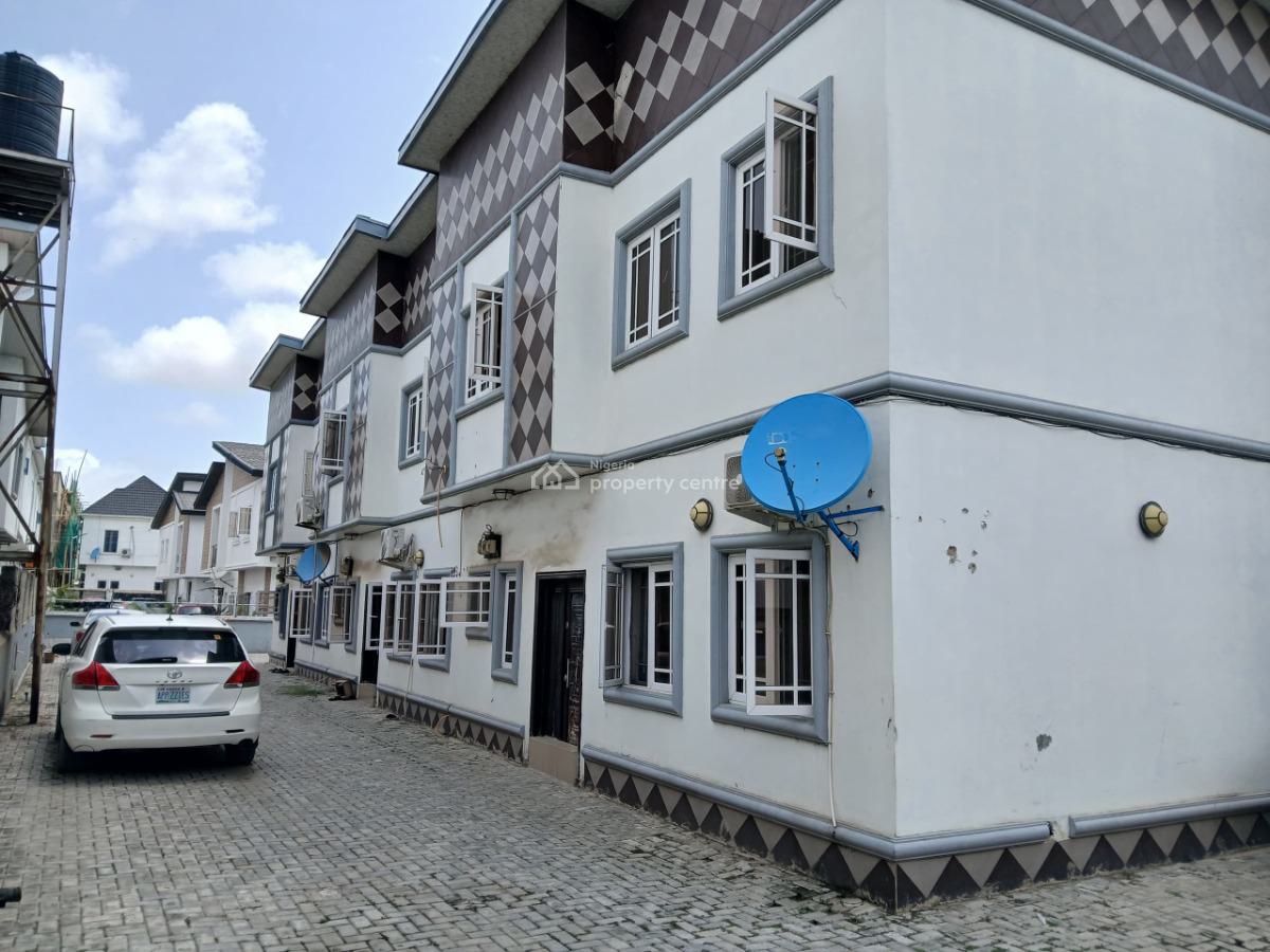 Affordable Four Bedroom Terraced Duplex in a Safe and Secured Estate, Lekki Palm City, Addo Road, Ajah, Lagos, Terraced Duplex for Sale