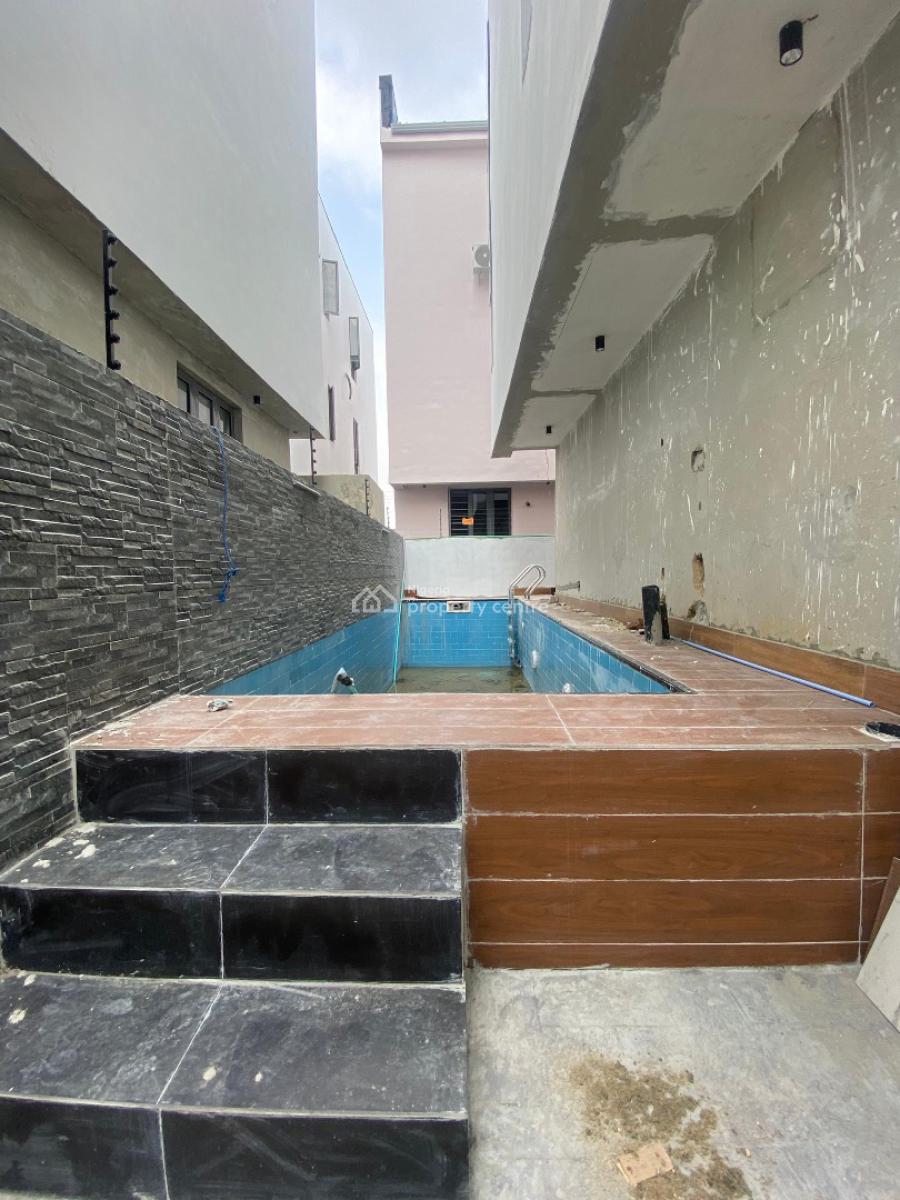 Aesthetically Pleasing 5 Bedroom Semi Detached Duplex with Pool, Lekki Phase 1, Lekki, Lagos, Semi-detached Duplex for Sale