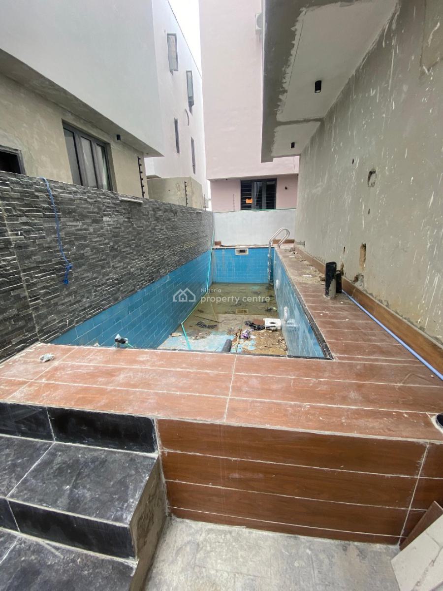 Aesthetically Pleasing 5 Bedroom Semi Detached Duplex with Pool, Lekki Phase 1, Lekki, Lagos, Semi-detached Duplex for Sale