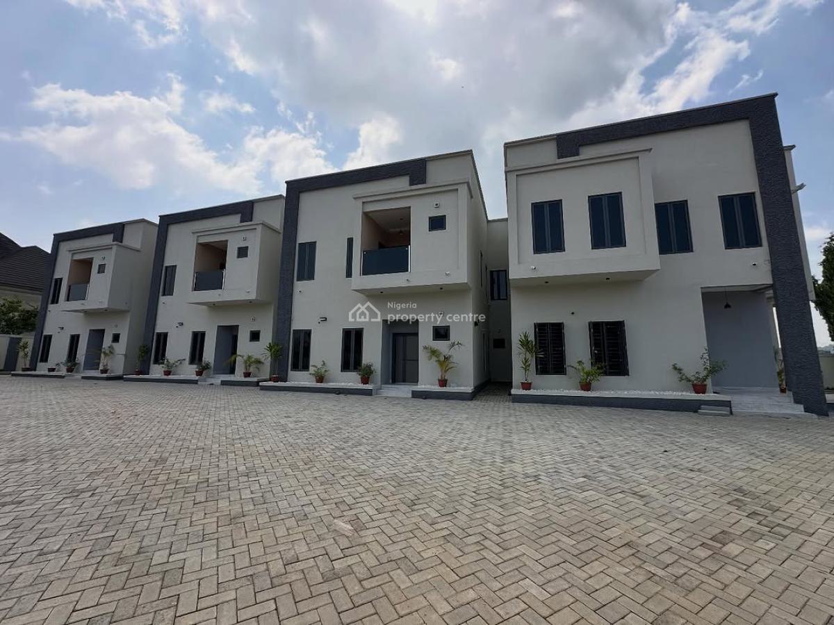 New 5 Bedroom Terrace Duplex + Boys Quarters, Kado, Abuja, Terraced Duplex for Sale