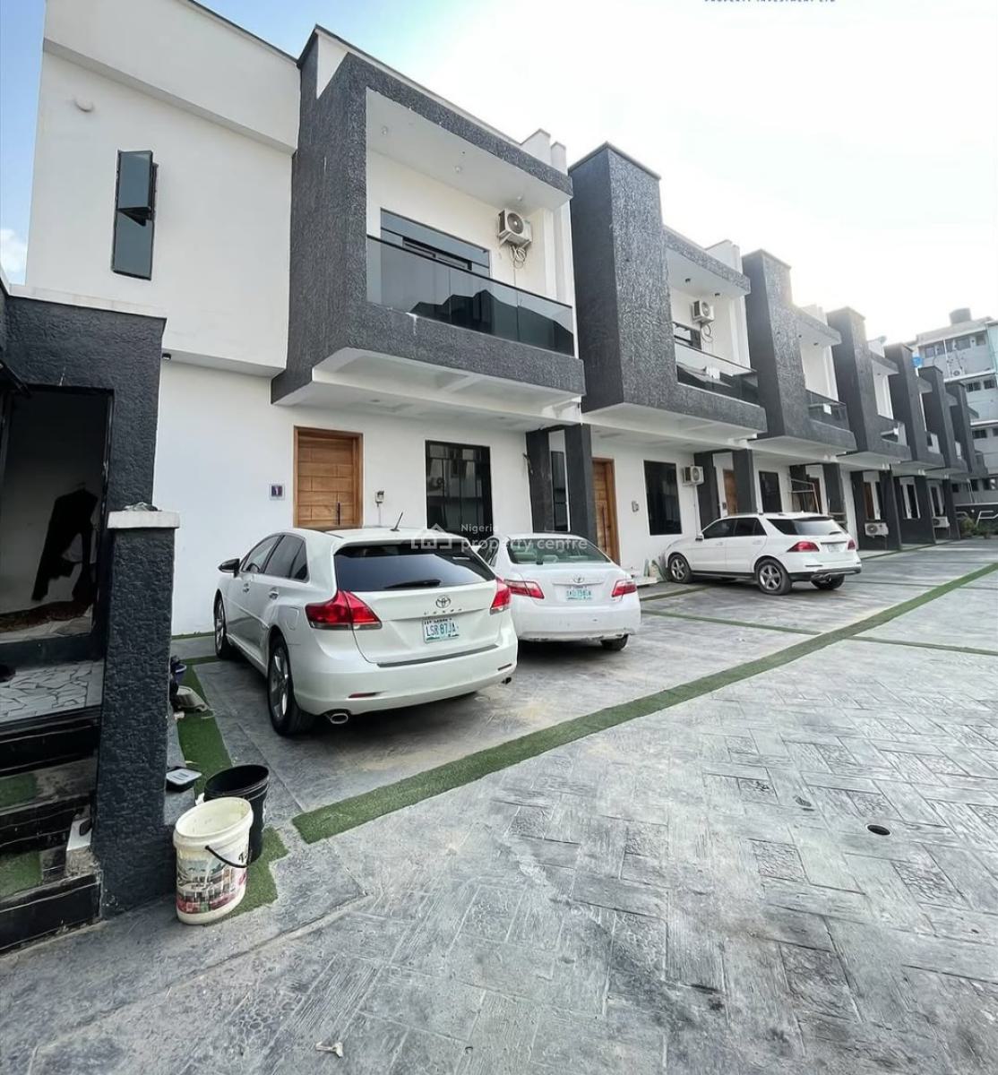Modern 4 Bedroom Terrace Duplex, Chevron Tollgate, Lekki, Lagos, Terraced Duplex for Sale