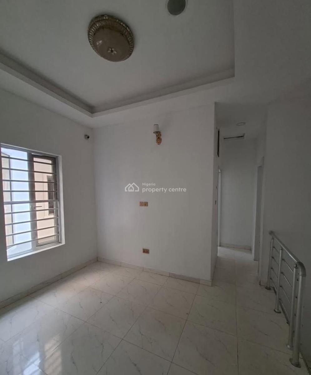 4 Bedroom Semidetached Duplex with Bq in an Estate, Chevron, Lekki, Lagos, Semi-detached Duplex for Rent