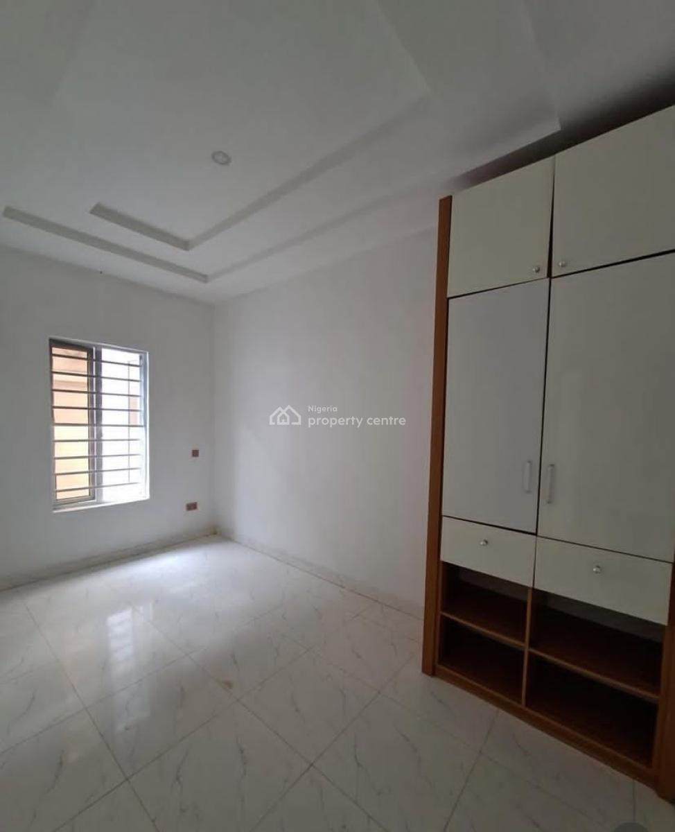 4 Bedroom Semidetached Duplex with Bq in an Estate, Chevron, Lekki, Lagos, Semi-detached Duplex for Rent