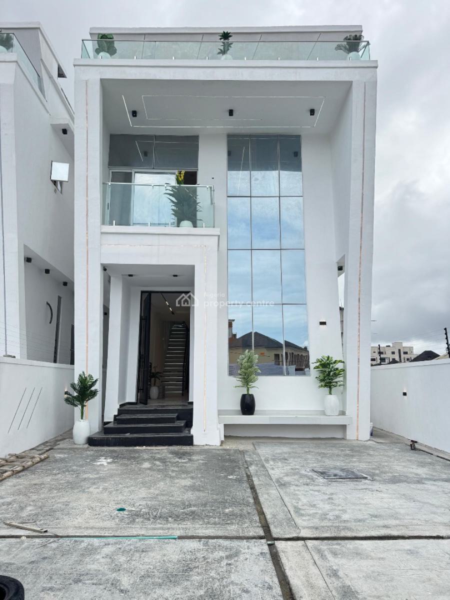 Contemporary 5 Bedroom  Fully  Detached Duplex  with a Pool, Ologolo, Lekki, Lagos, Detached Duplex for Sale