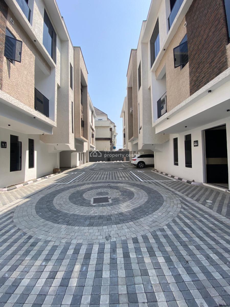 4 Bedroom Terrace Duplex with Bq, Ikate, Lekki, Lagos, Terraced Duplex for Sale