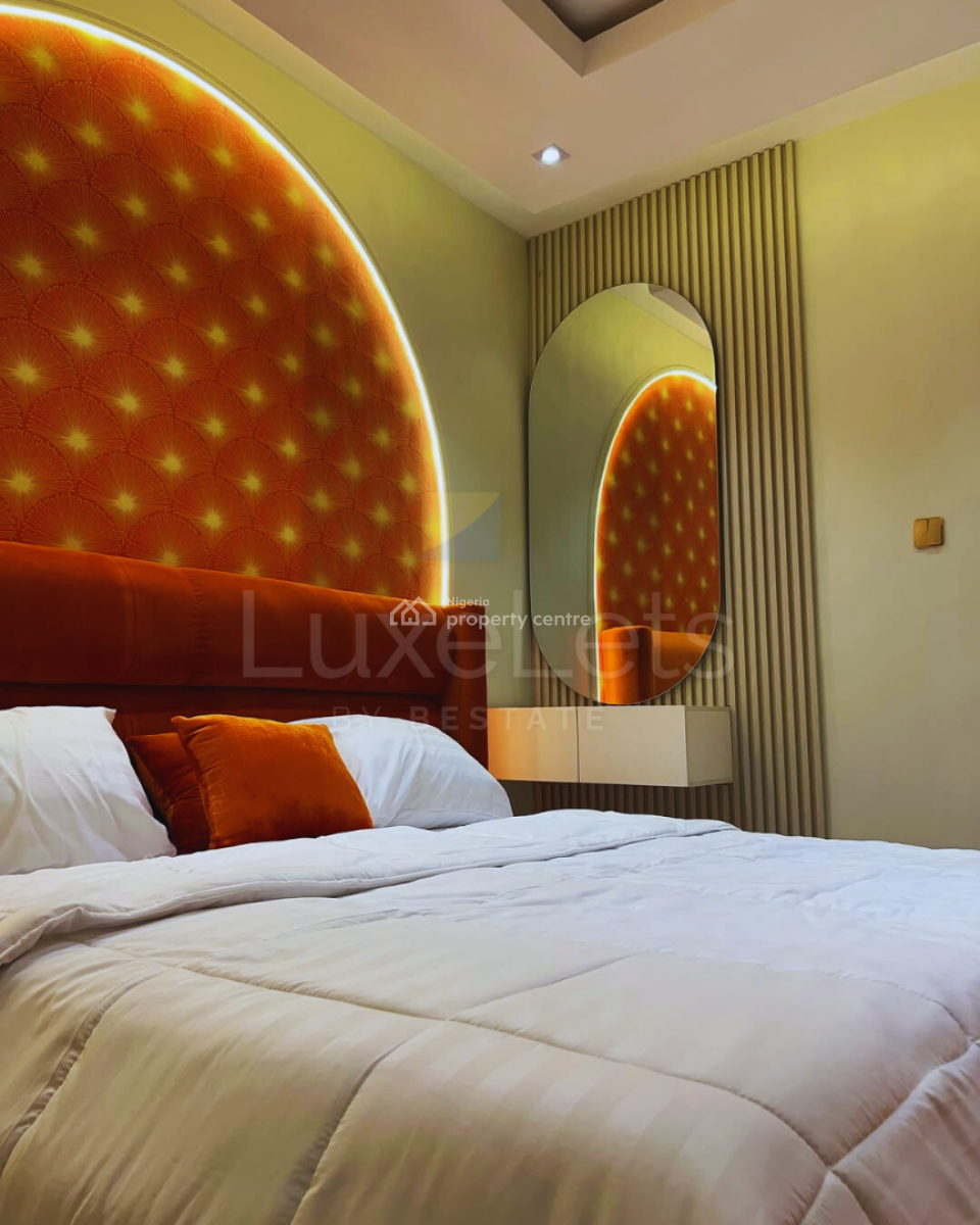 Premium Furnished 1-bedroom Getaway, Surulere, Lagos, Flat / Apartment Short Let