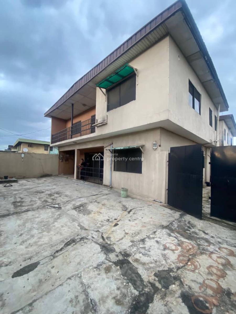 4bedroom Semi-detached Duplex All Rooms Ensuite with Spacious Compound, Ogba, Ikeja, Lagos, Semi-detached Duplex for Rent