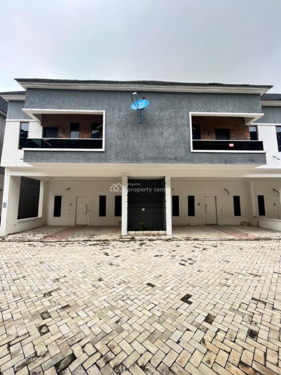 Newly Built 4 Bedroom Terrace Duplex, Orchid ,orchid Roundabout, Lekki Phase 2, Lekki, Lagos, Terraced Duplex for Rent