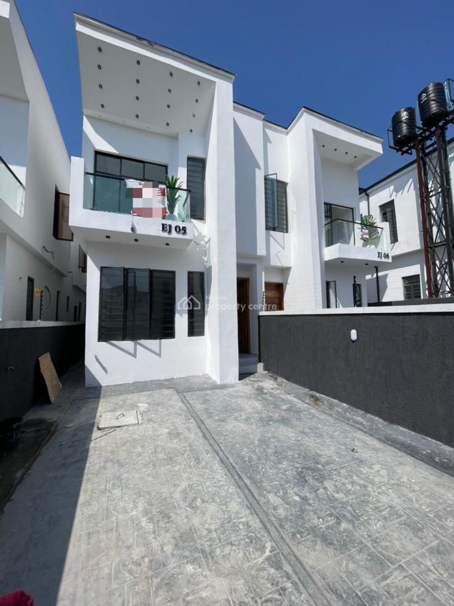 Newly  Built 4 Bedroom Semi Detached Duplex with Bq, Ikota, Lekki, Lagos, Semi-detached Duplex for Sale