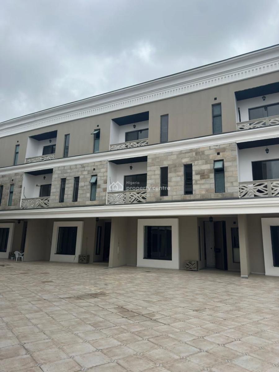 Luxury Newly Built 5 Bedroom Terrace with 2 Bqs, Parkview, Ikoyi, Lagos, Terraced Duplex for Sale