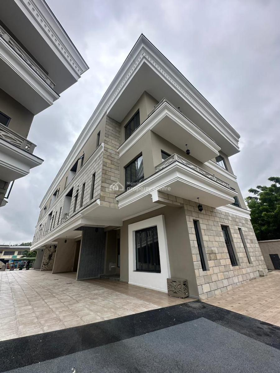 Luxury Newly Built 5 Bedroom Terrace with 2 Bqs, Parkview, Ikoyi, Lagos, Terraced Duplex for Sale