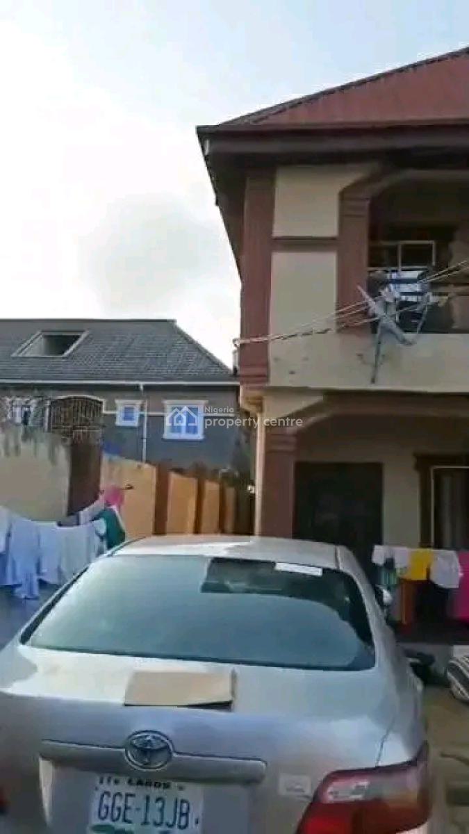 Ensuit 6unit 2bedroom Flat on a Solid & Well Maintained a-storey House, Ayobo, Lagos, Block of Flats for Sale