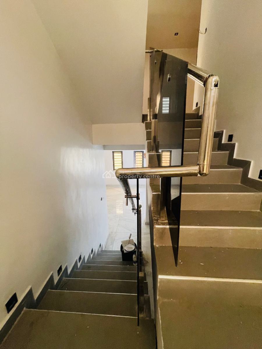 Beautifully Crafted 5 Bedroom Fully Detached Duplex Plus Bq, Contemporary Designed Home with Pool, Cinema, Study, Roof Terrace, Bq, Gra Phase 2, Magodo, Lagos, Detached Duplex for Sale