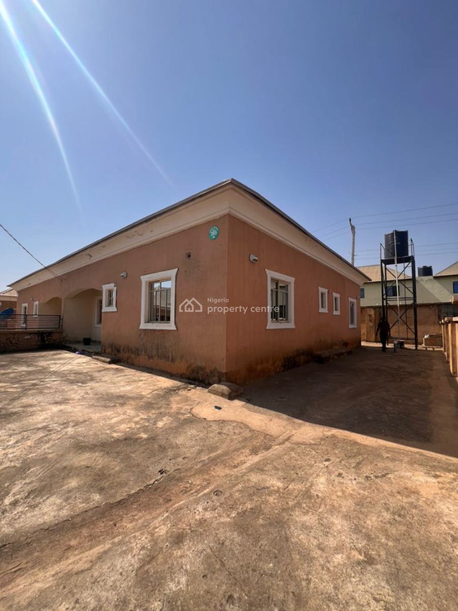 Well Built 2 Beds Semidetached Bungalow, Becky Garden Estate, Karu, Abuja, Semi-detached Bungalow for Rent