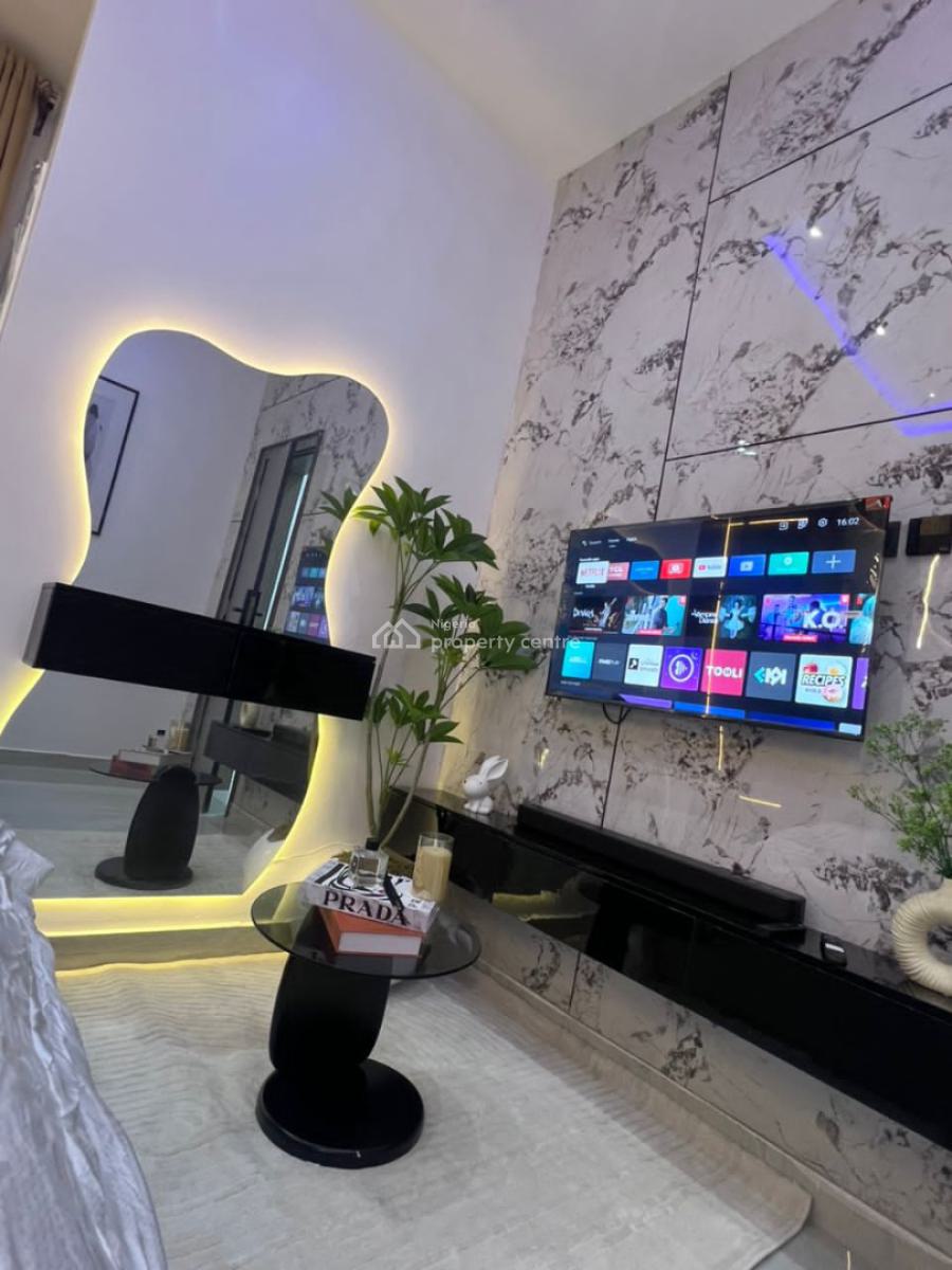 Exquisite 2 Bedroom Apartment with Ps5, Chevron, Lekki Phase 2, Lekki, Lagos, Flat / Apartment Short Let