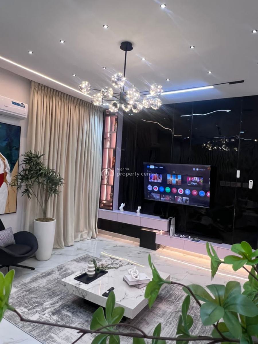 Exquisite 2 Bedroom Apartment with Ps5, Chevron, Lekki Phase 2, Lekki, Lagos, Flat / Apartment Short Let